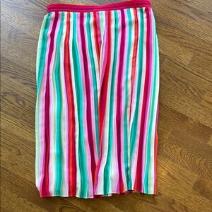 J. Crew Multicolor Striped Pencil Skirt